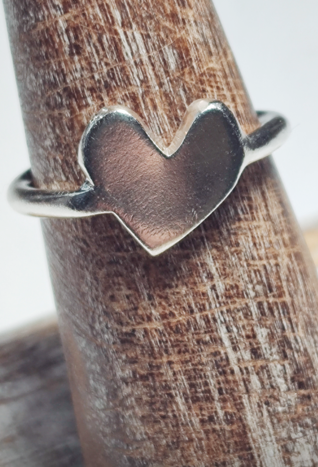 Silver Heart Ring