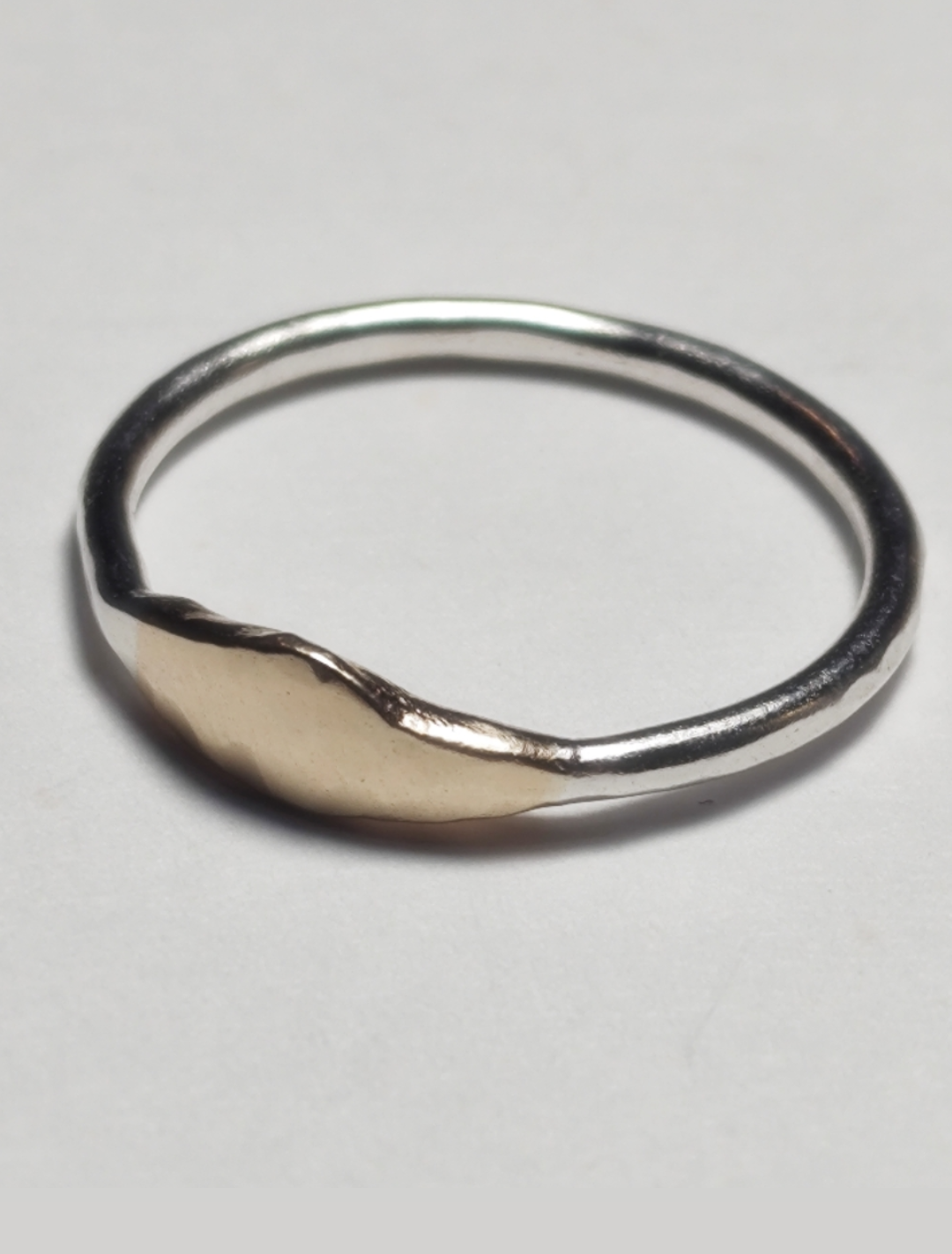 Golden Droplet Ring