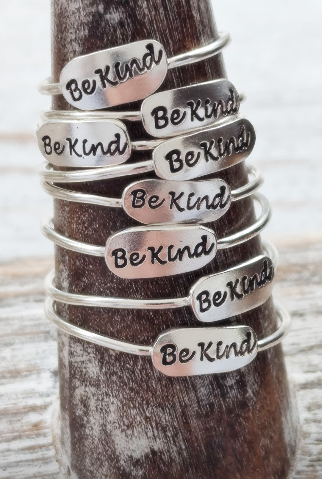 Be Kind Stacking Ring