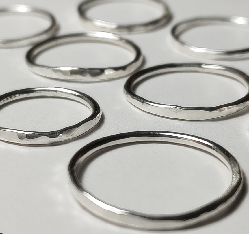 Flat Front Stacking Ring
