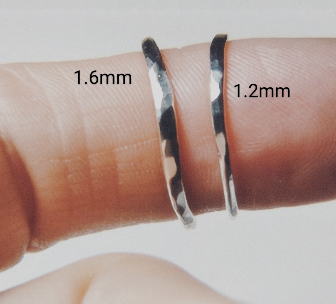 Flat Front Stacking Ring