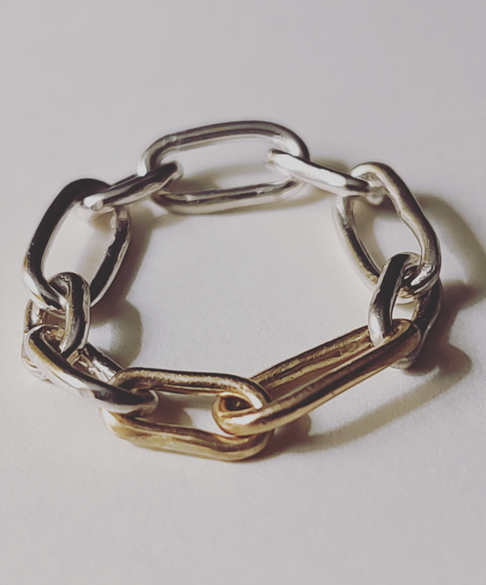 Unity Chain Ring - Mixed Metal