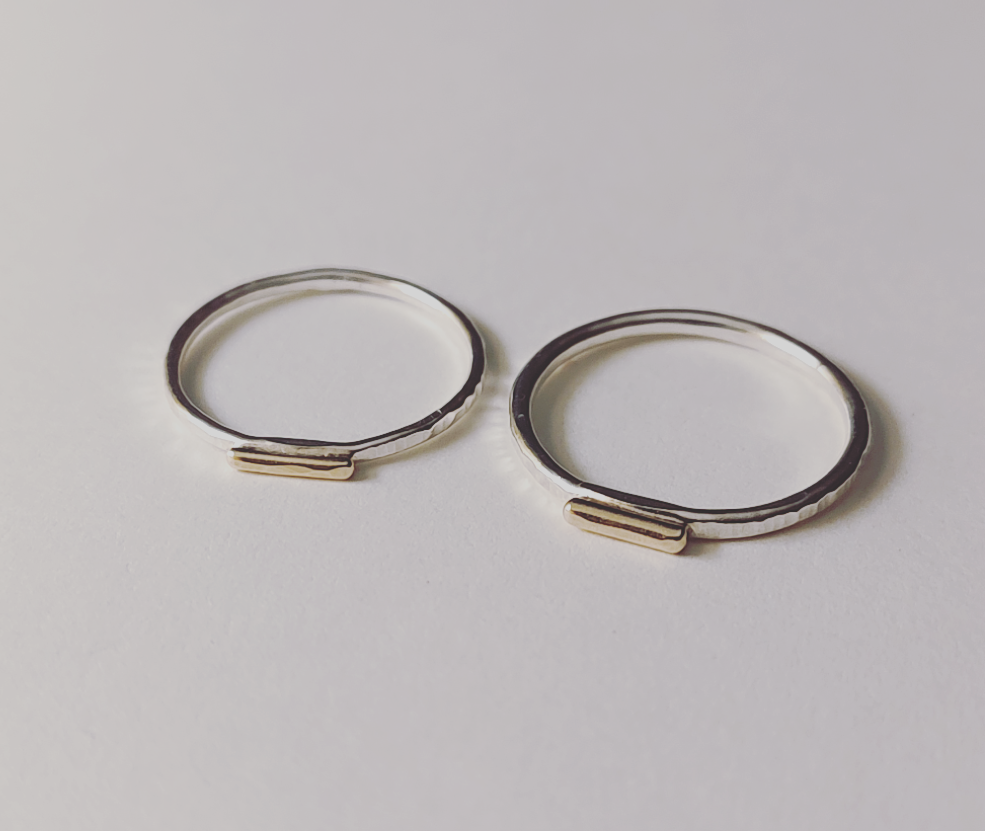 Touch Of Sun Stacking Ring