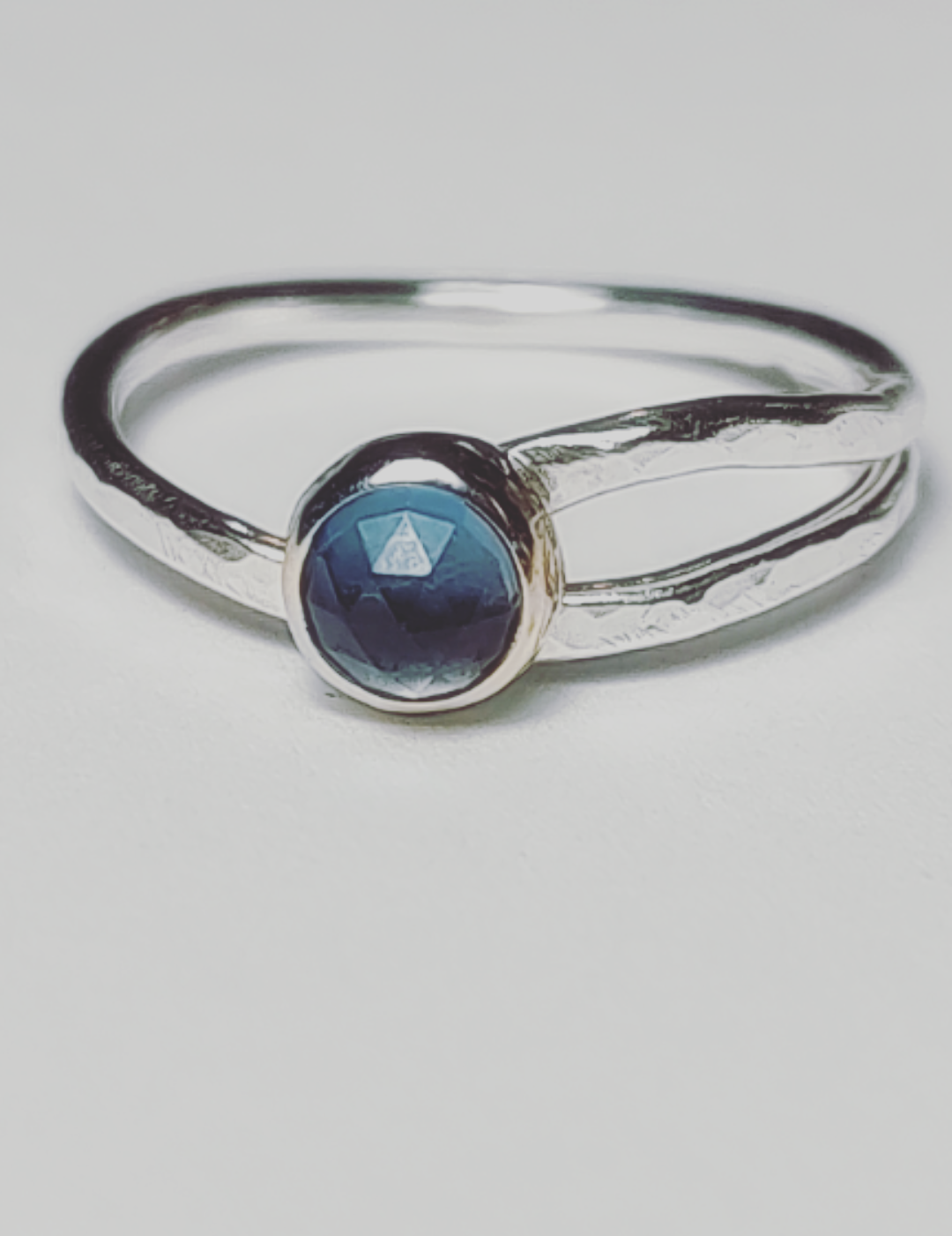 London Blue Topaz Stacking Ring