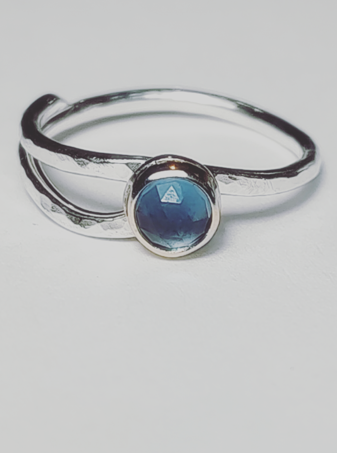 London Blue Topaz Stacking Ring