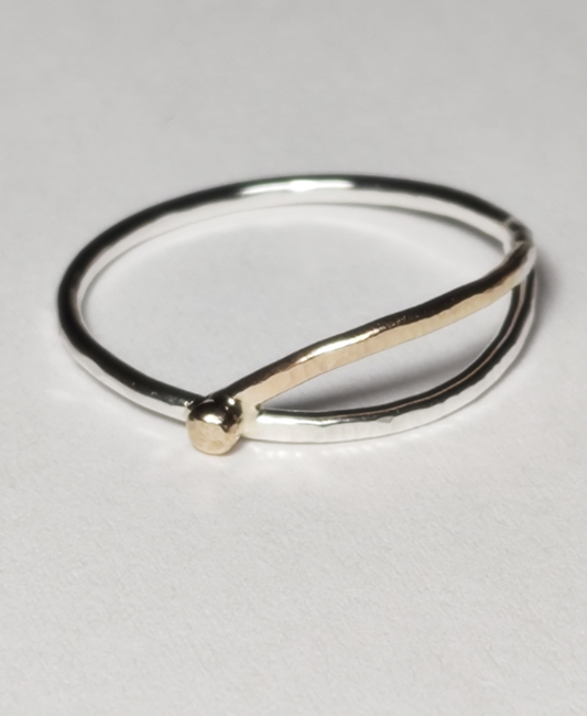 Ebb & Flow Ring - Mixed Metal