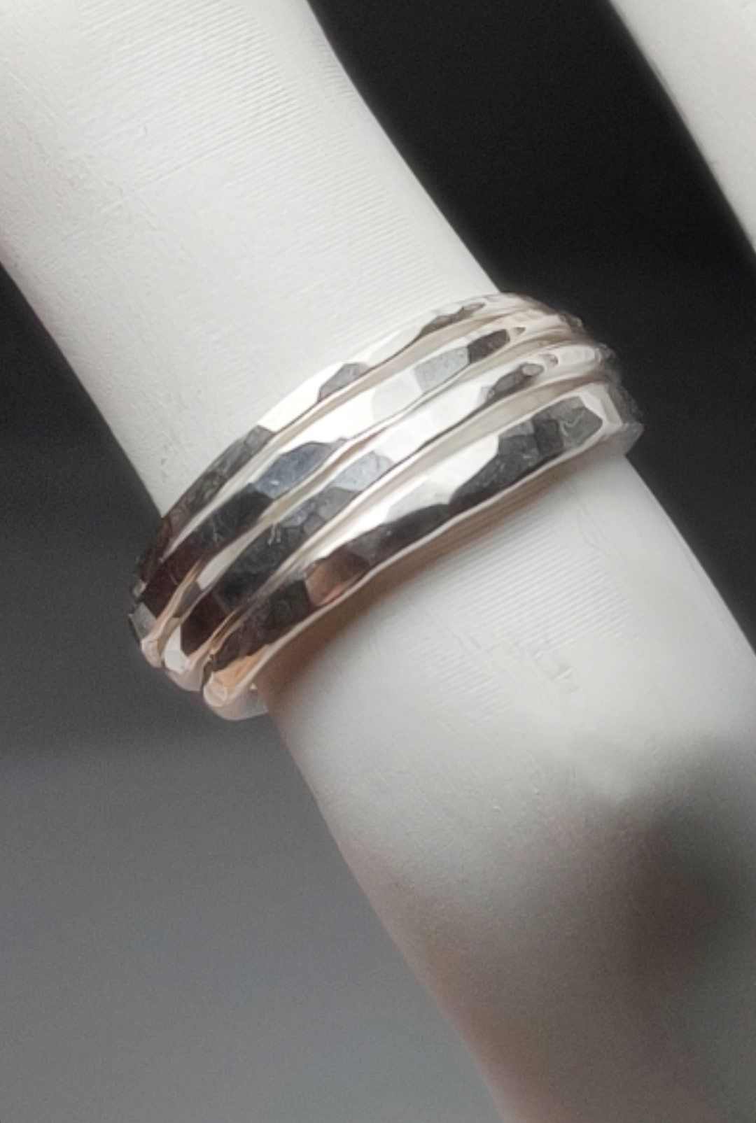 Flat Front Stacking Ring