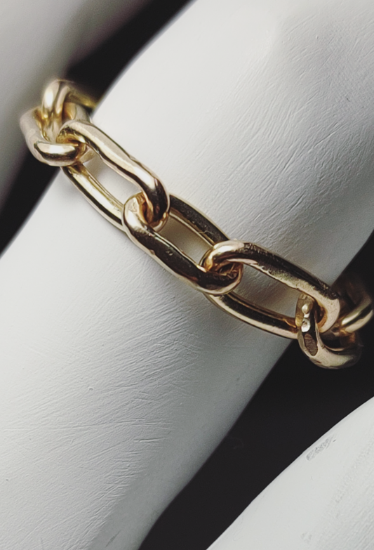 Unity Chain Ring - Solid Gold