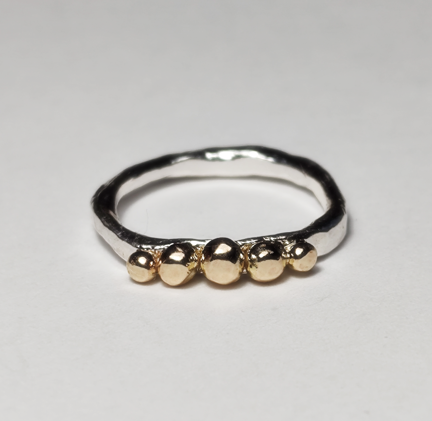 River Pebble Ring Collection