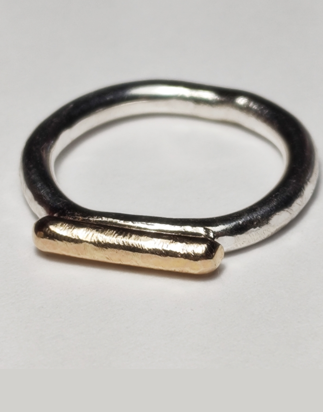 The Gold Bar Stacking Ring