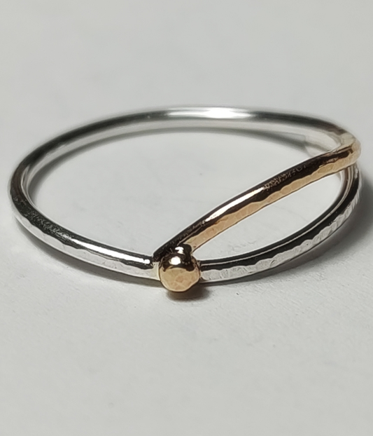 Ebb & Flow Ring - Mixed Metal