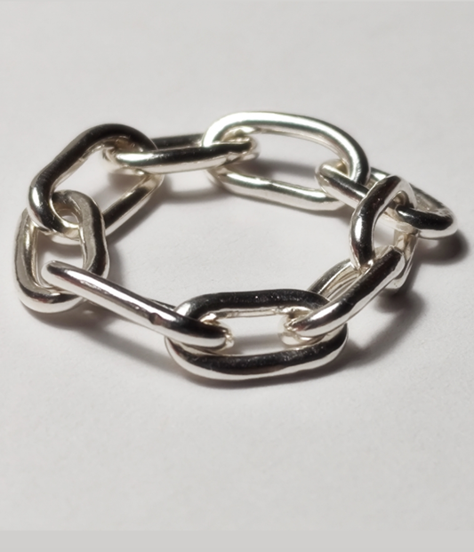 Unity Chain Ring - Silver