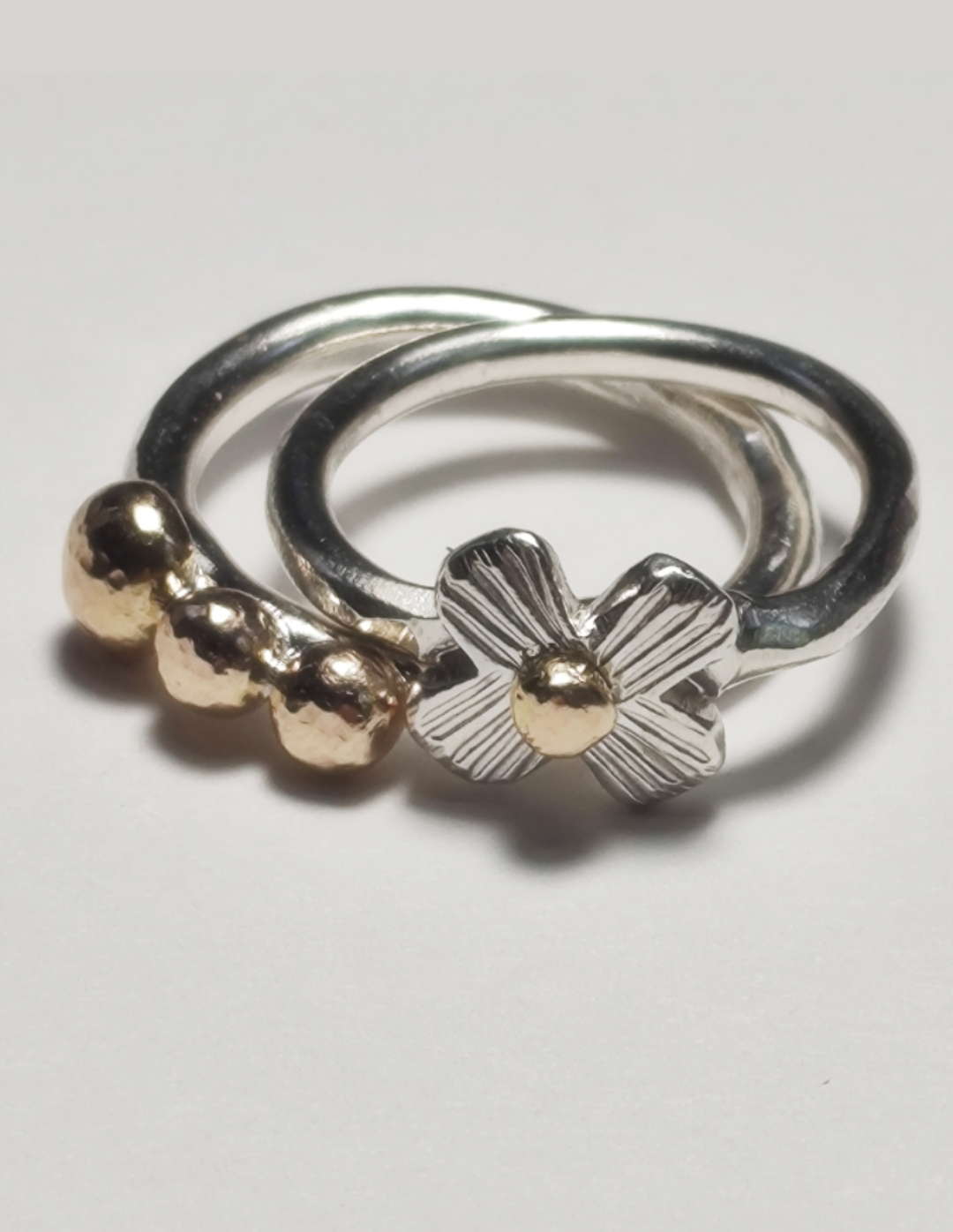 Gold Pebble Ring