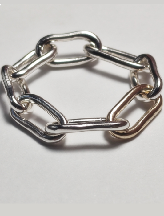 Unity Chain Ring - Mixed Metal