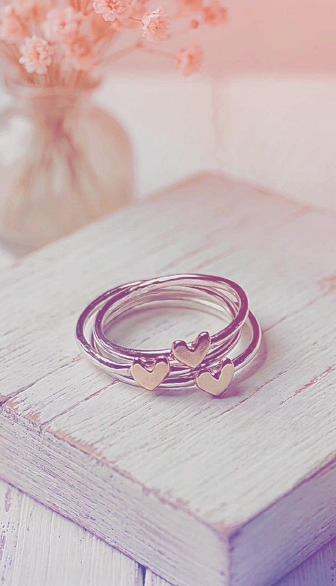 Gold Mini Heart Ring