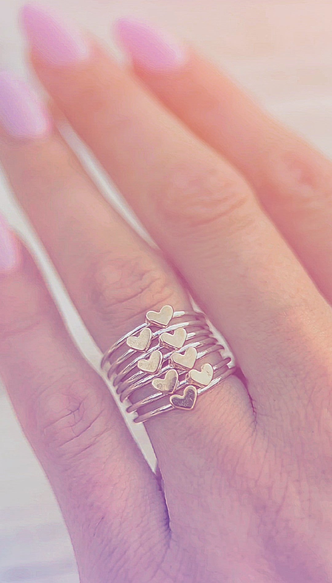 Gold Mini Heart Ring